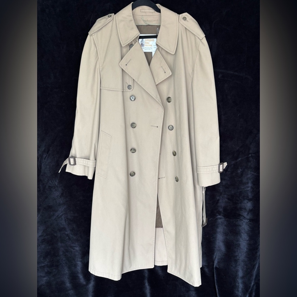 London Fog Trench Coat | Union Made | Size 44R